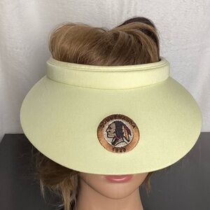 Sunnehanna Amateur Golf Tournament Johnstown Yellow Golf Visor Hat Ball Cap NEW!